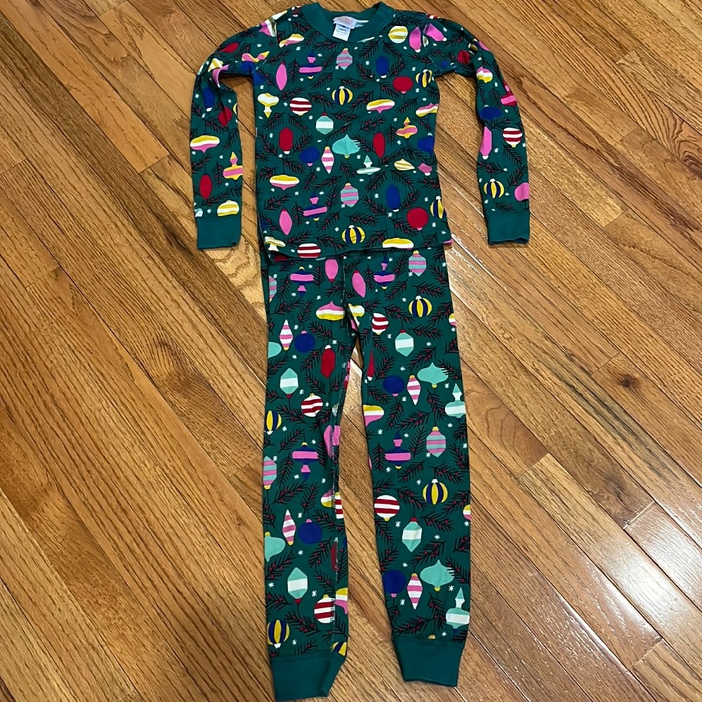 Hanna Andersson Christmas Pajamas Size 6-7